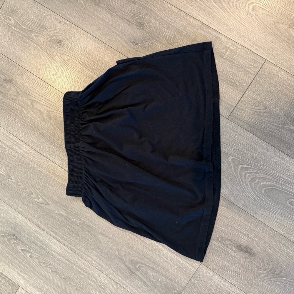 American Apparel L Black Skater Skirt - Picture 4 of 4